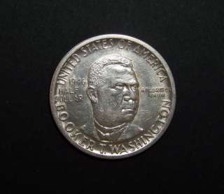 1946 Silver Booker T. Washington Commemorative Half  