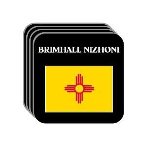  US State Flag   BRIMHALL NIZHONI, New Mexico (NM) Set of 4 
