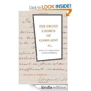 The Grand Chorus of Complaint Authors and the Business Ethics of 