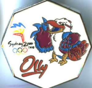 SYDNEY 2000   JAPANESE   JOC   OLLY   SILVER PIN  