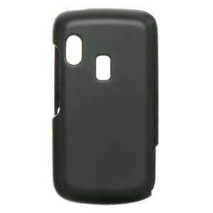  Alcatel OT800 Rubber Case   Black: Cell Phones 