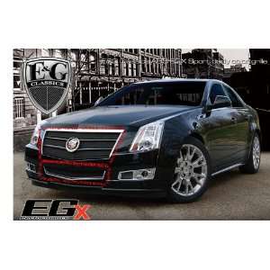CADILLAC CTS 2008 2012 CARBON FIBER BLACK ICE FINE MESH GRILLE GRILL 