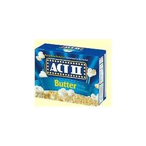 Act II Microwave Popcorn, Butter Flavor, 3ct, 3oz Bags:  