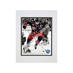  Rick Nash 2009 Spotlight Collection Double Matted 8 x 10 