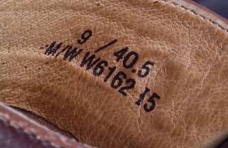 Born CORII Cedar Brown Clog Heel Shoes Full Grain Leather Womens Sz 9 
