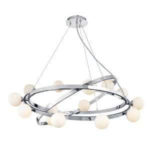  Nitrogen 14 Light Cable Articulating Chandelier: Home 