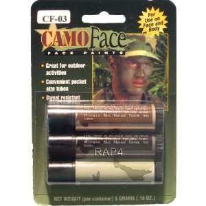 Camouflage Face Paint Stick   paintball apparel:  Sports 