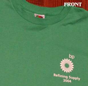 BP Oil Company Logo T Shirt L  