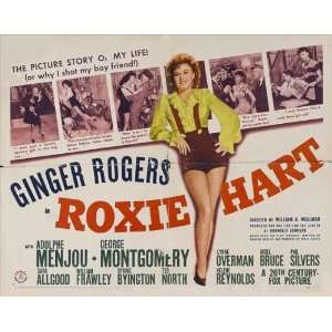Roxie Hart Poster 30x40 Ginger Rogers Adolphe Menjou George Montgomery 