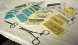   Student Suture Minor Surgery Kit {knot tying} w/Instruments #SVP