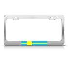 SWEDEN FLAG SWEDISH METAL LICENSE PLATE FRAME