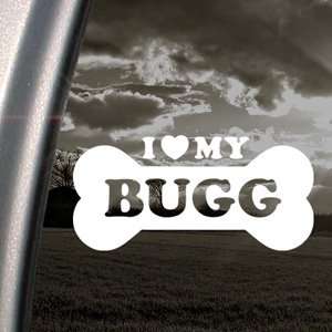  I Love My Bugg Decal Car Truck Bumper Window Sticker 