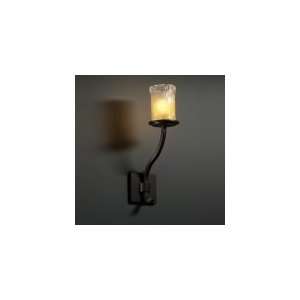    16 WTFR MBLK Sonoma   One Light Tall Wall Sconce