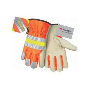   Driver Gloves with Reflective Stripes   Small: Home Improvement