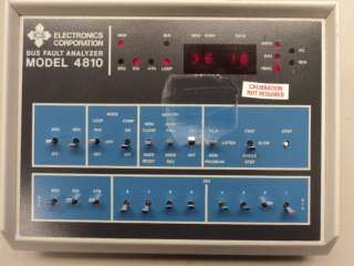 ICS ELECTRONICS CORPORATION BUS FAULT ANALYZER MODEL 4810 IEEE 488 