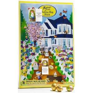 Bunny Hop Chocolate Easter Calendar & Game:  Grocery 