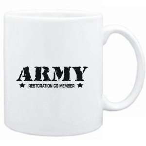  Mug White  ARMY Restoration Cg Member  Religions: Sports 