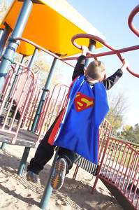 Superman Captain America Superhero Dress Up Cape Costume NEW  