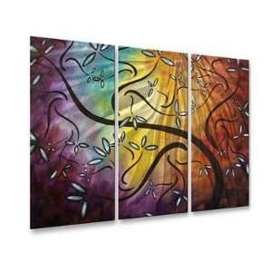  All My Walls MAD00121 Sweet Blossoms Metal Wall Art: Home 