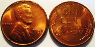 1946 S Lincoln Cent   Red Brilliant Uncirculated  
