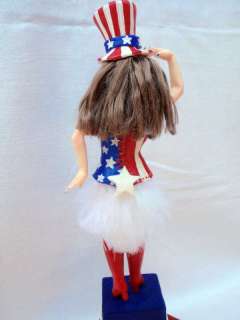 OOAK art doll fairy Americas Pride Diva by KDL IADR ADSG  