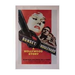  SUNSET BOULEVARD (REPRINT) Movie Poster