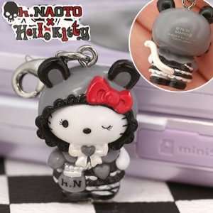  Sanrio Hello Kitty x h. NAOTO Gothloli Punk Kitty Fastener 