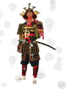 Rüstung Art Japanese Samurai suit of Red 一Armor  