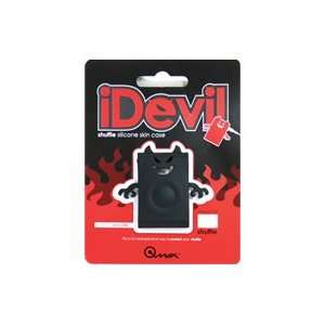  iDevil Shuffle Skin   Black: MP3 Players & Accessories