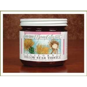 Honey Northern California Yellow Star Thistle   1 Large (16oz) Jar 