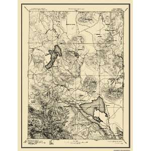    USGS TOPO MAP HONEY LAKE SHEET CALIFORNIA (CA) 1893