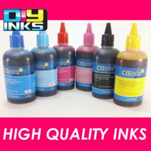 Compatible Bulk INK Refill Bottles For Epson R280 RX595  