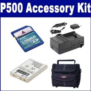  Coolpix P500 Digital Camera Accessory Kit includes SDENEL5 Battery 