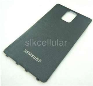 New OEM Authentic Black Samsung Infuse 4G i997 Battery Back Door Cover 