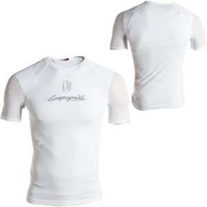 Campagnolo Sportswear Seamless Jersey   Short Sleeve   Mens White, XL 