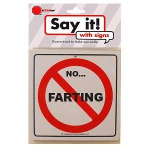  NO FARTING: Home & Kitchen