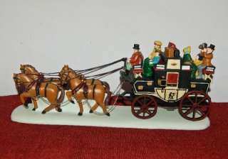 DEPT.56 HOLLIDAY COACH MIB! MAGNIFICENT MUST HAVE!  