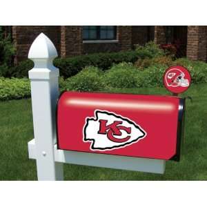  Kansas City Chiefs   Mailbox Cover and Flag Kit Sports 