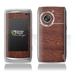   Design Skins for LG GC900   Nussbaum dunkel Design Folie Electronics