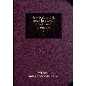   story, streets, and landmarks. 1 Rufus Rockwell, 1865  Wilson Books