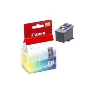  Canon CL 51 InkJet Cartridge, Works for PIXMA MP180, PIXMA 