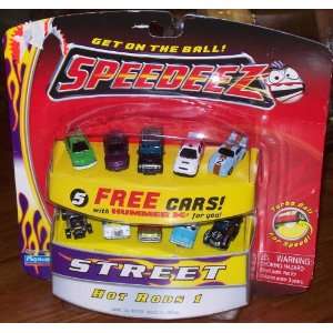  Speedeez   Street Hot Rods 1 w/ 5 Free Cars: Toys & Games