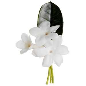  Faux 4 Stephanotis Boutonniere White (Pack of 12): Patio 