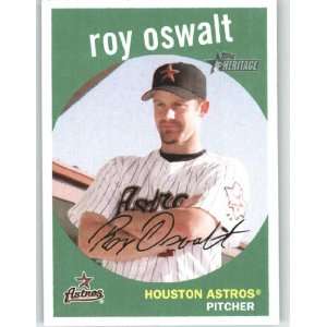  2008 Topps Heritage #235 Roy Oswalt   Houston Astros 
