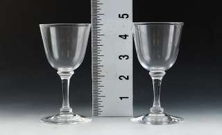 12 STEUBEN PORT OR SMALL WINE GLASS PAT #7644  