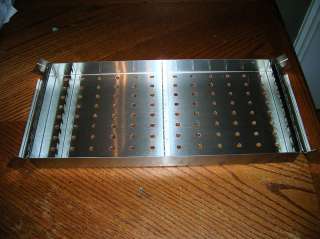 DePuy ACE PERFORATED STERILIZATION TRAY STAINLESS STEEL  