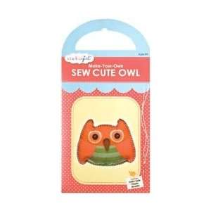   Grant Studios Sew Cute Sewing Kit Owl; 2 Items/Order: Kitchen & Dining
