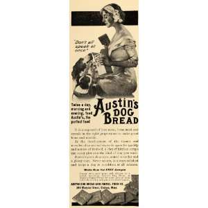  1912 Ad Austin Dog Bread & Animal Food Pet Products 