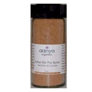 Ajika Organic Indian Stir Fry Spice Blend, 2.4 Ounce:  