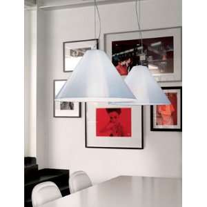  Solaris S 32. Ribbed Pendant Fixture By Leucos